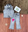 Girls  Barbie-Inspired Denim Outfit pair Discount