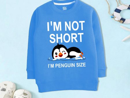 Adorable Penguin Sweatshirt: Soft Fleece Fabric Supply