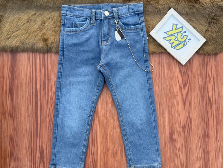 Basic Boys  Jeans in Sky Blue For Sale