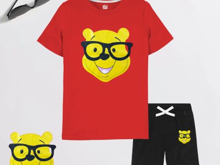 Adorable Winnie the Pooh T-Shirt & Shorts Set for Kids For Discount