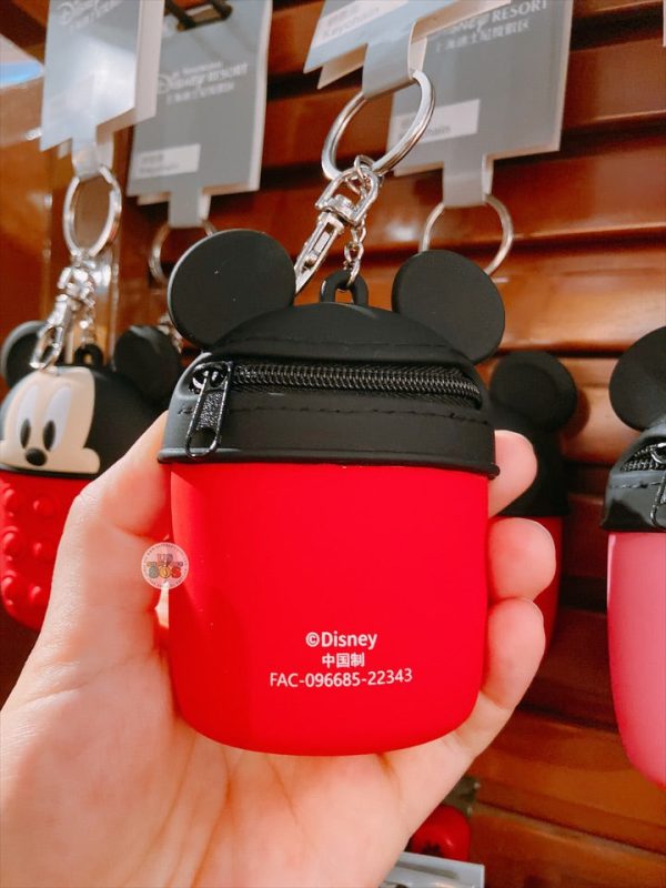 SHDL - Mickey Mouse Pop Fidget Toy Keychain & Mini Pouch Supply