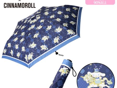 Japan Sanrio - ANNA SUI Cinnamoroll Folding Umbrella for Rain or Shine (Color: Navy) Discount