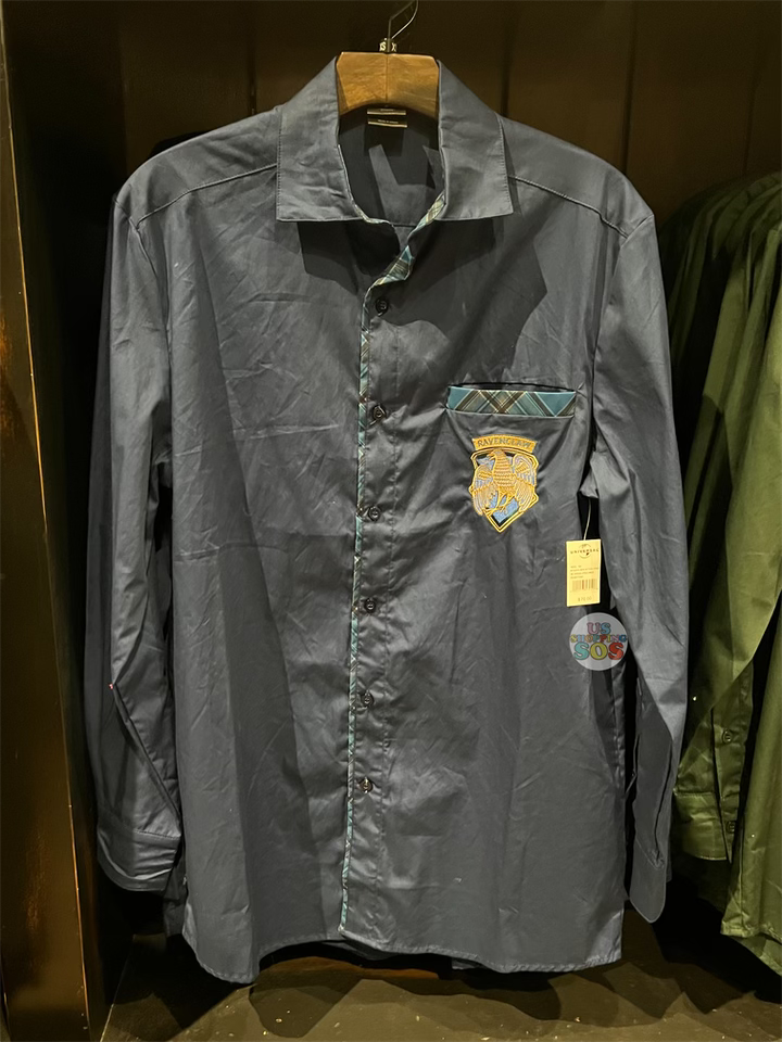 Universal Studios - The Wizarding World of Harry Potter - Ravenclaw Button Up Shirt Discount