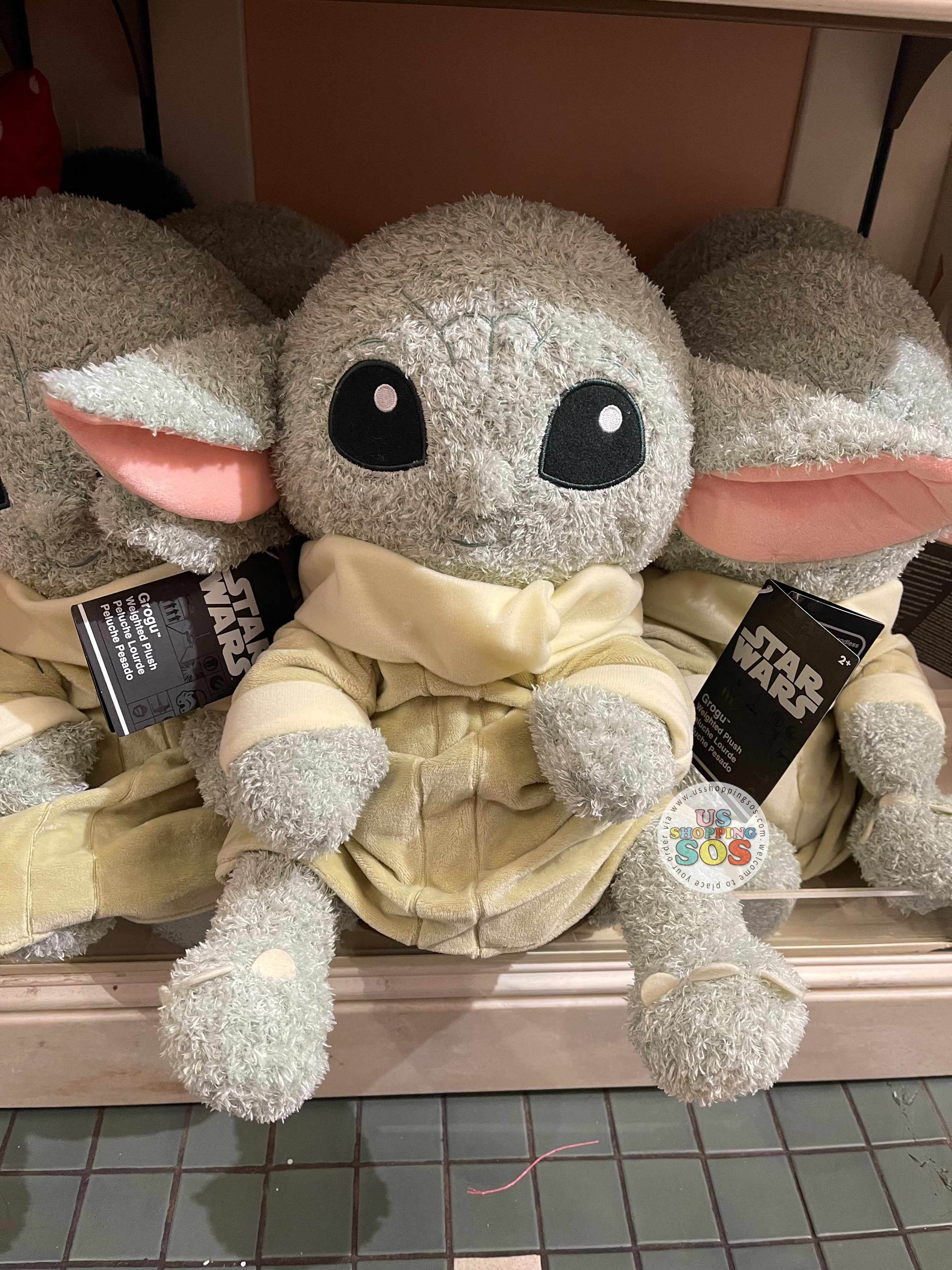 DLR WDW - Endless Relaxation Weighted Plush Toy - Grogu Discount