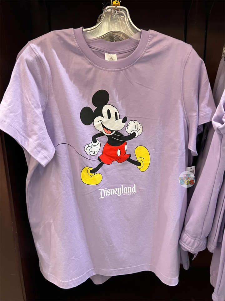 DLR - Classic Mickey “Disneyland Resort” Lavender Graphic T-shirt (Adult) Online