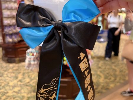 HKDL - Alice Long Tail Bow Hair Tie Online now