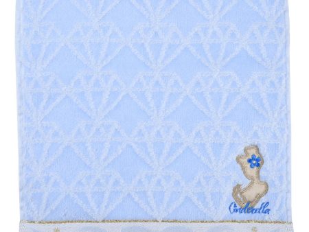 JDS - Disney Princess Cinderella Motif Pattern Mini Towel on Sale