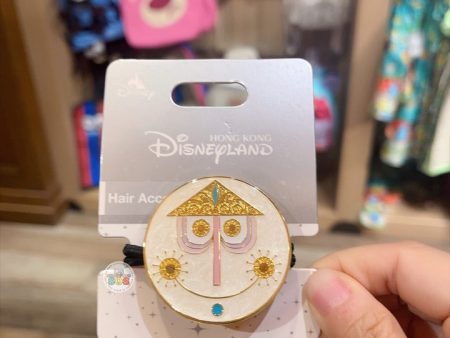 HKDL - ‘It’s Small World’ Badge Hair Tie Discount