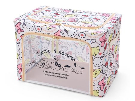 Japan Sanrio - Sanrio Characters Folding Storage Case with Window on Sale