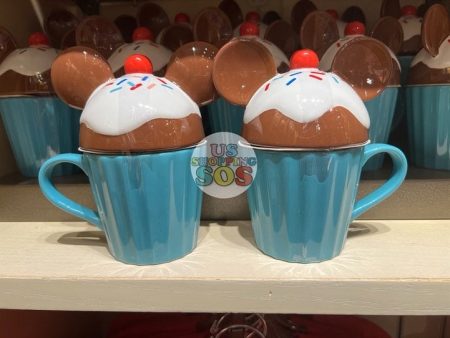 DLR - Disney Home - Mickey Ice Cream Cupcake Mug with Lid Online Hot Sale