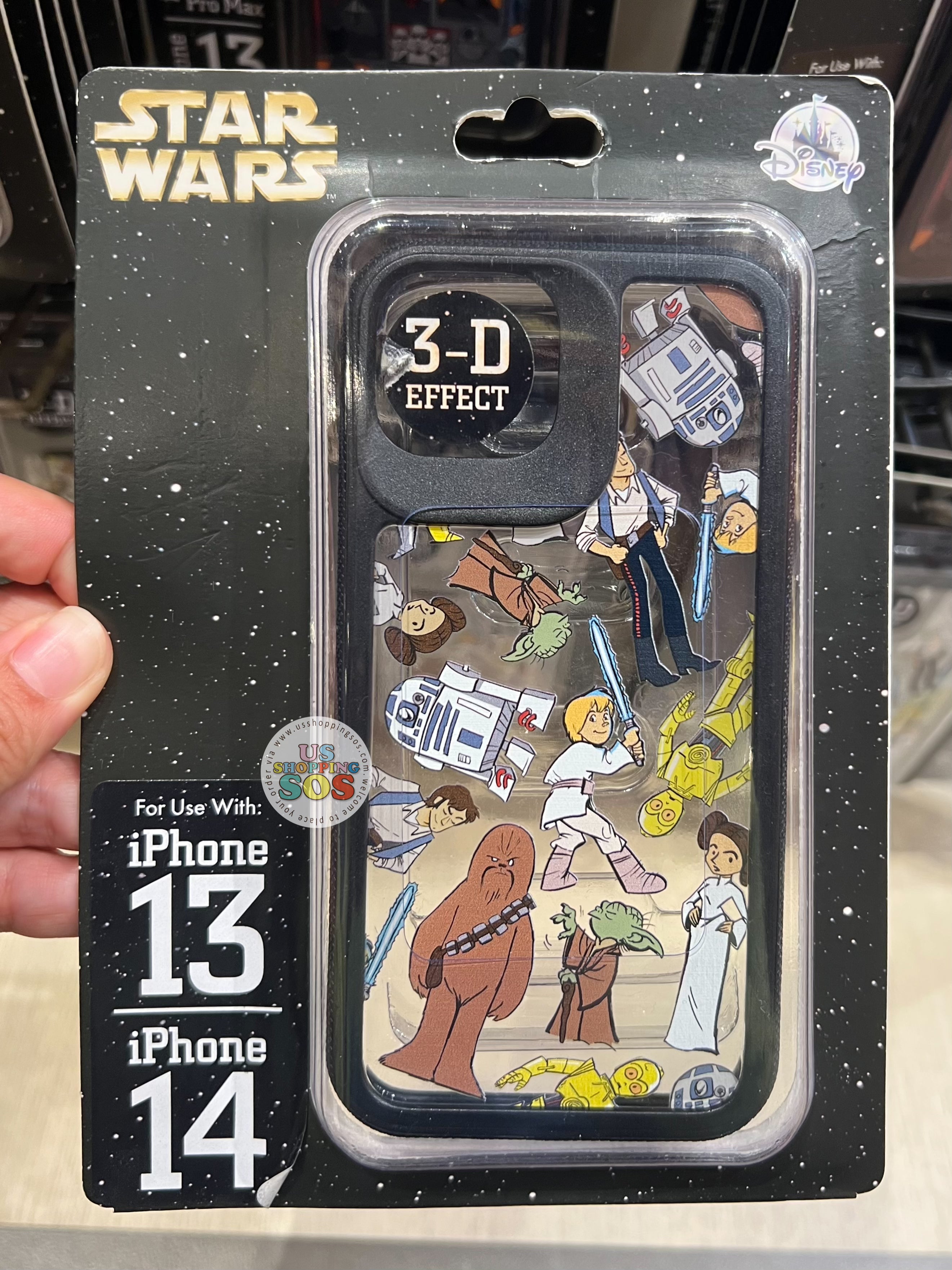 DLR WDW - D-Tech Star Wars Character All-Over-Print 3D Effect iPhone Case Online Sale