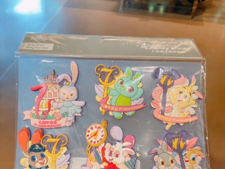 SHDL - Shanghai Disney Resort 7th Anniversary Collection x Magnets Set Fashion