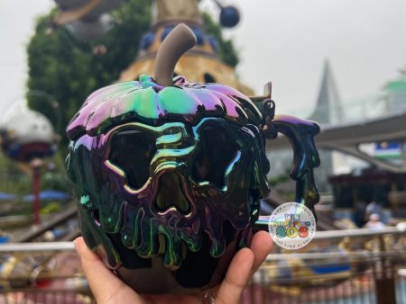 DLR - Happy Halloween 2023 - Iridescent Black Poison Apple Mug Sale