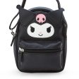 Japan Sanrio - Kuromi Face Shaped Shoulder Bag Online