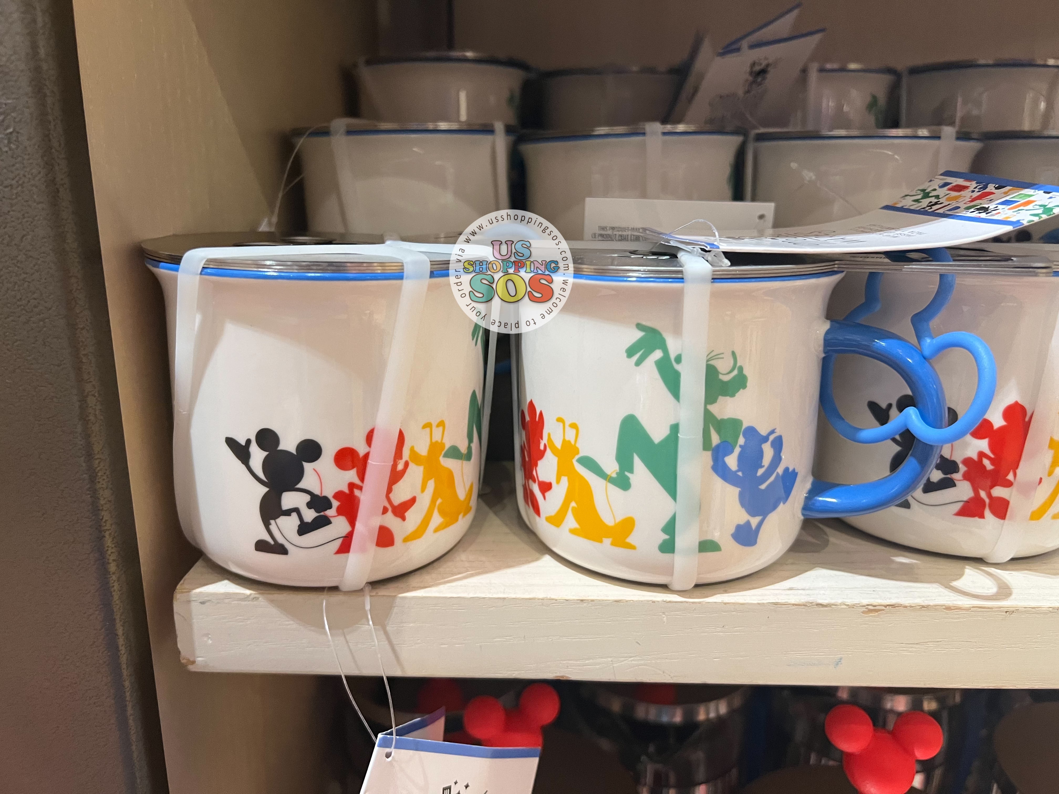 DLR - Mousewares Mickey & Friends Mug & Stencils Online Sale