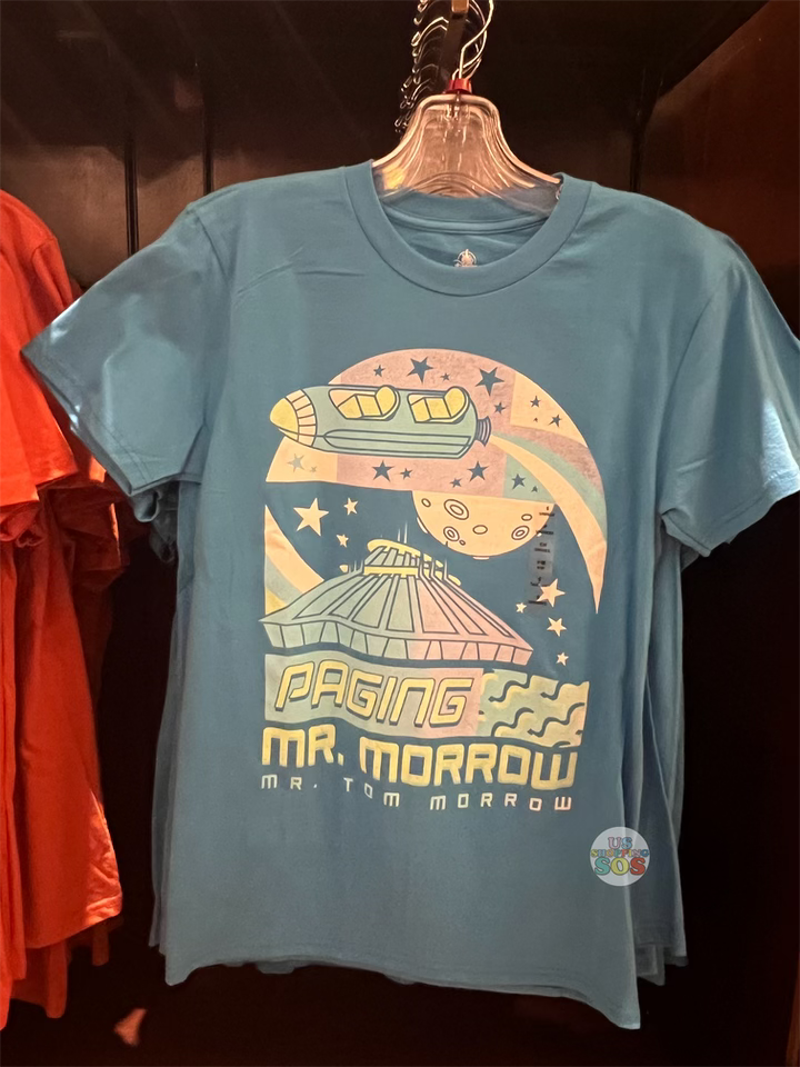 DLR - “Paging Mr. Morrow” Slate Blue Graphic T-shirt (Adult) For Cheap