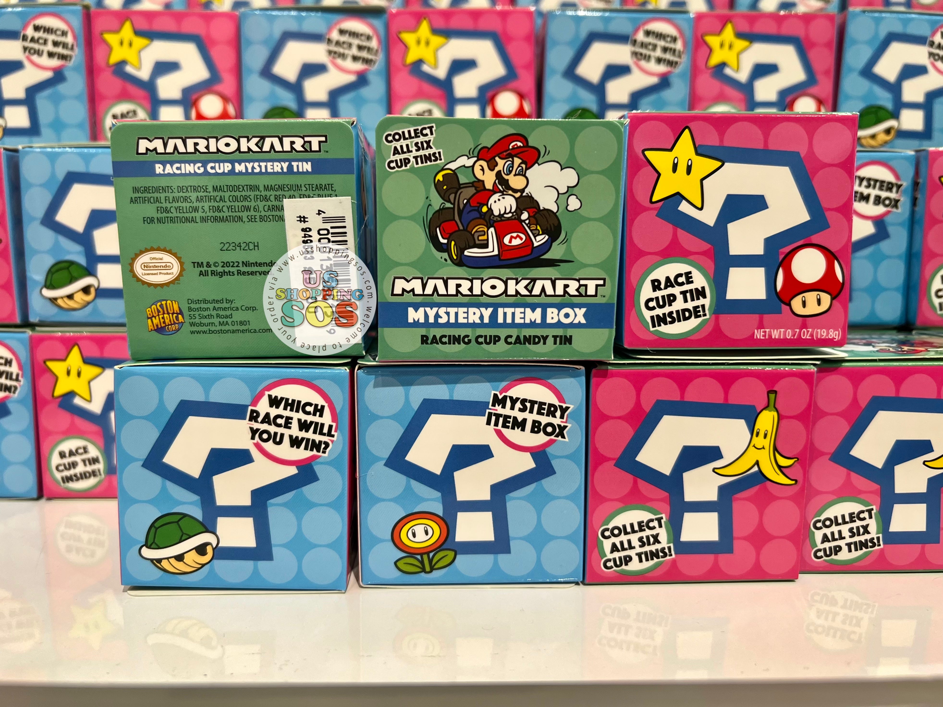 Universal Studios - Super Nintendo World - MarioKart Mystery Racing Car Candy Tin Online now