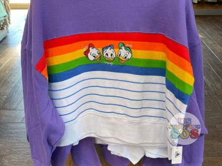 DLR WDW - Disney Duck Huey, Dewey & Louie Pullover Online now