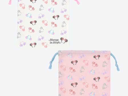 TDR - Minnie Mouse Ear Headband  Always in Style  Collection x Drawstring Bags Set (Release Date: July 6) Supply