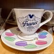 WDW - Epcot World Showcase France - Minnie Macaron Tea Cup & Saucer Sale