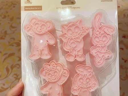 HKDL - Baking Mold Set of 5- Duffy & Friends For Discount