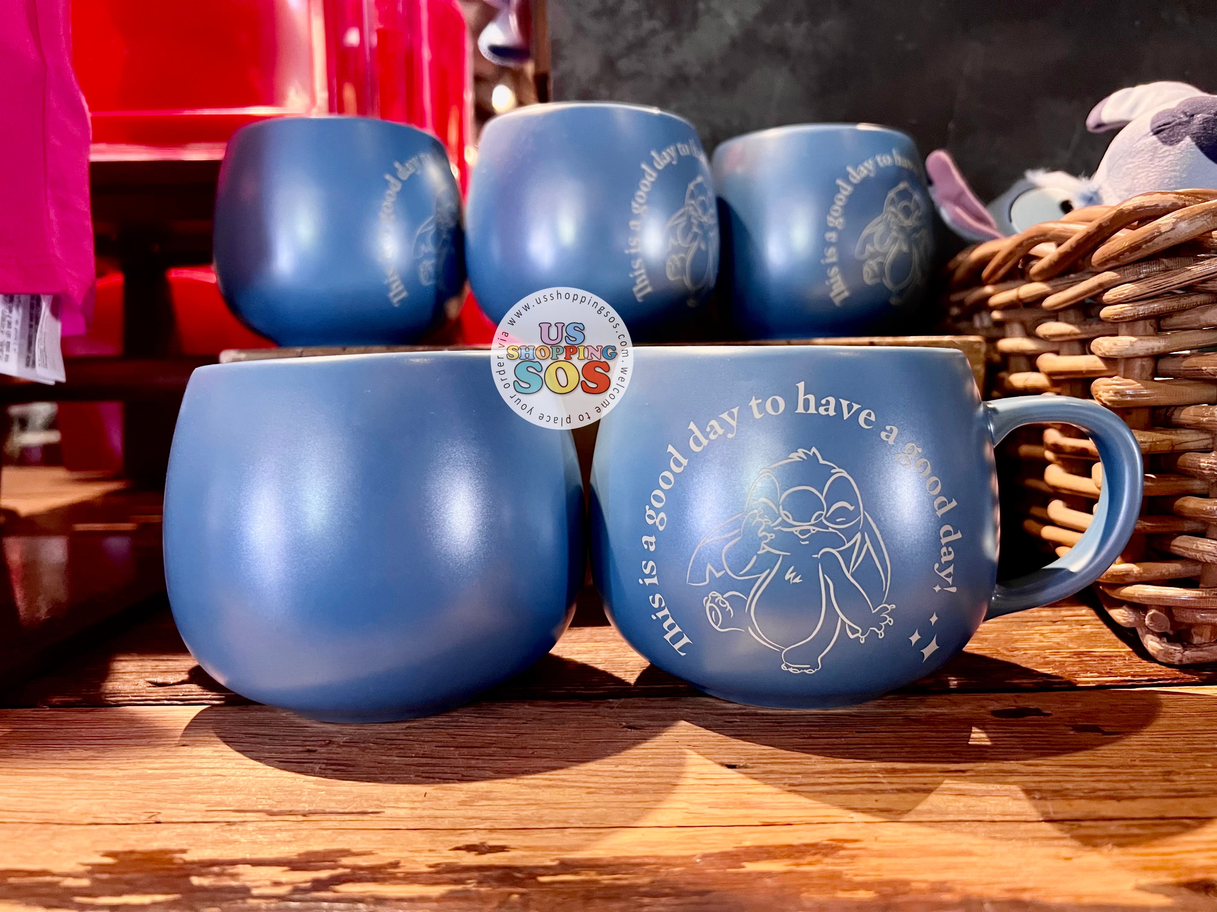 DLR - Disney Home - Stitch “This is a Good Day to Have a Good Day” Ceramic Mug Online now