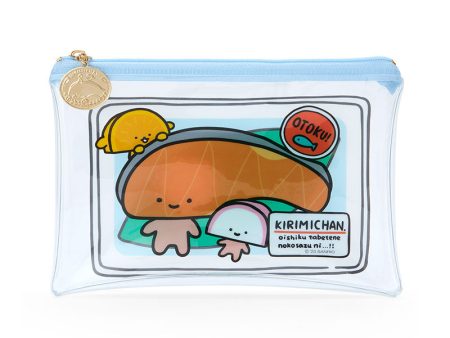 Japan Sanrio - Kirimi-chan. 10th Anniversary x Kirimi-chan. Clear Flat Pouch Online Sale