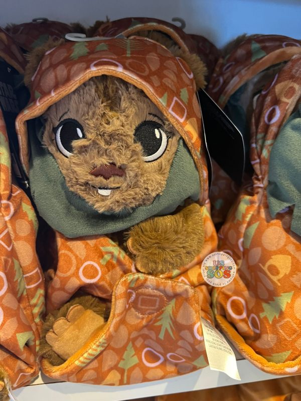 DLR WDW - Disney Babies in Hooded Blanket Plush Toy - Ewok Hot on Sale