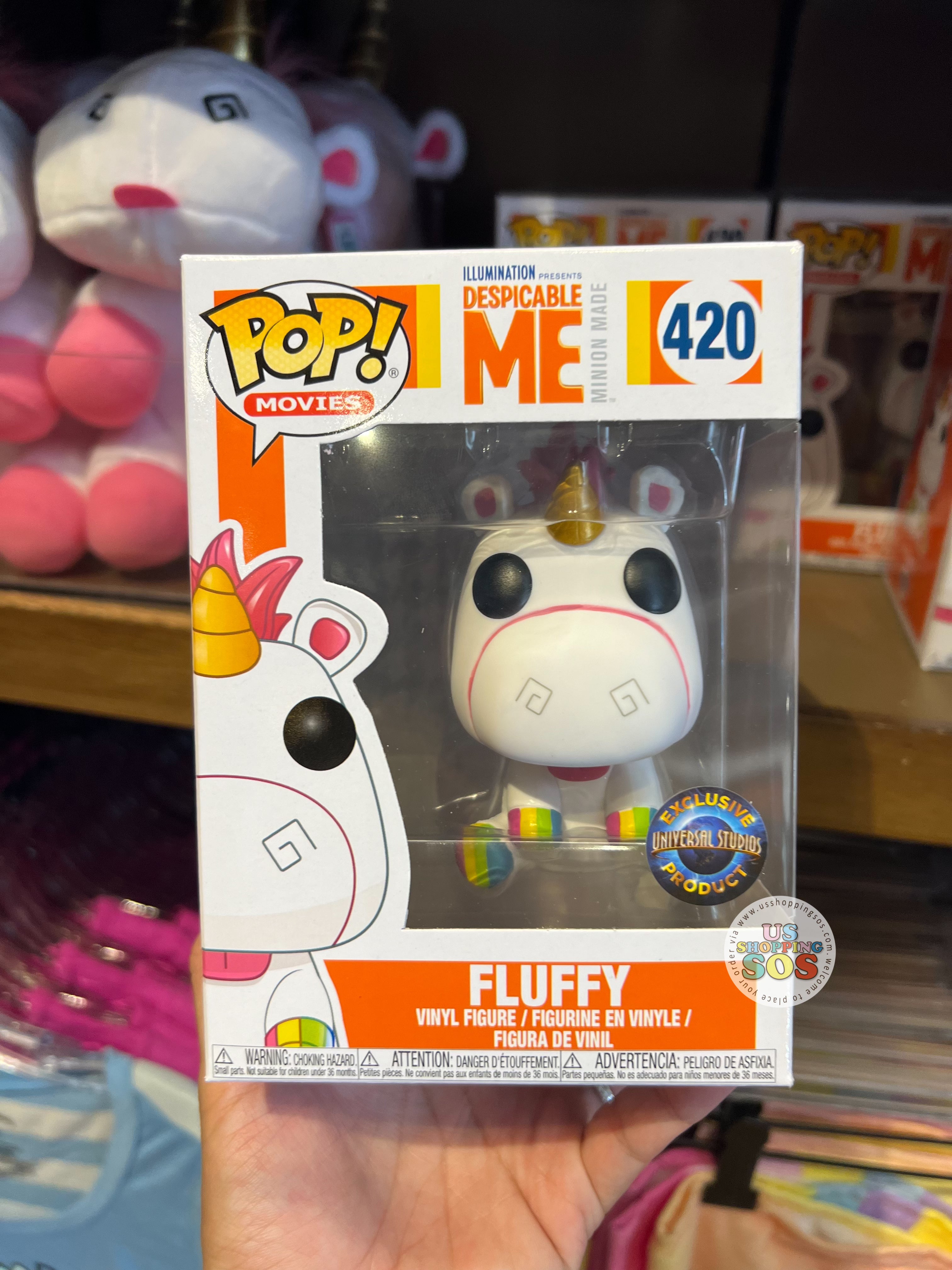 Universal Studios - Despicable Me Minions - Funko POP! Movies Figure #420 Fluffy Unicorn (Universal Studio Exclusive) Sale