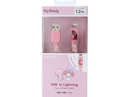 Japan Sanrio - My Melody Sync & Charge Cable Hot on Sale