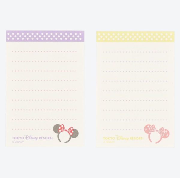 TDR - Minnie Mouse Ear Headband  Always in Style  Collection x Memo Notes Set (Release Date: July 6) Discount