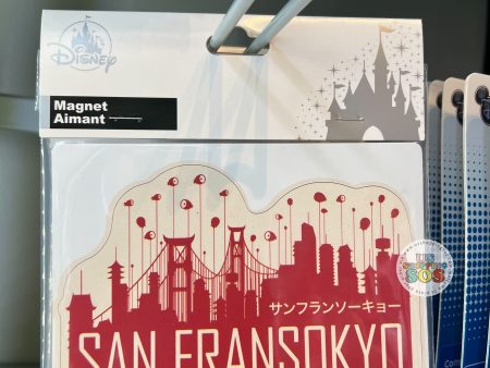 DLR - Big Hero 6 Die-Cut Magnet - San Fransokyo Online now