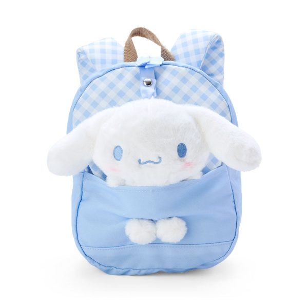 Japan Sanrio - Cinnamoroll Kids Backpack with Plush Toy For Discount