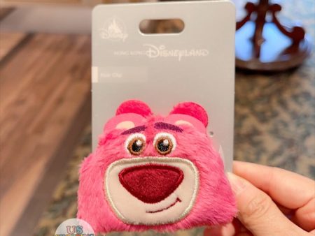 HKDL - Fluffy Lotso Hair Claw Clip For Sale