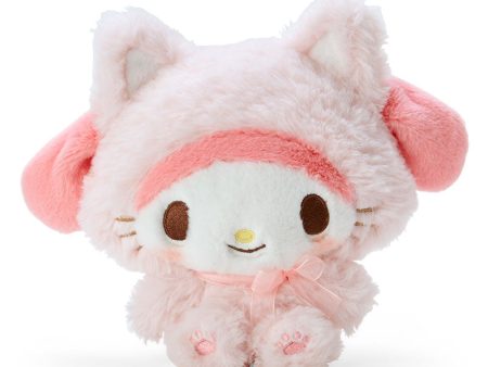 Japan Sanrio - Fluffy Pastel Cat My Melody Plush Toy Online