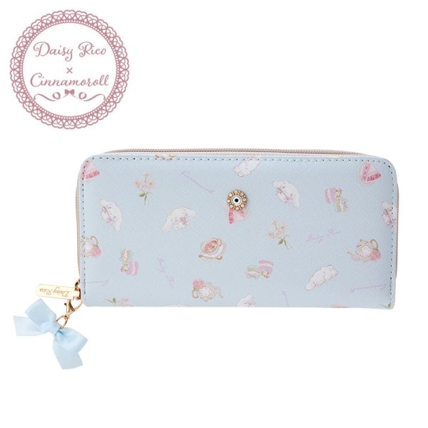 Japan Sanrio - Cinnamoroll Daisy Rico Long Wallet (Color: Blue) Sale