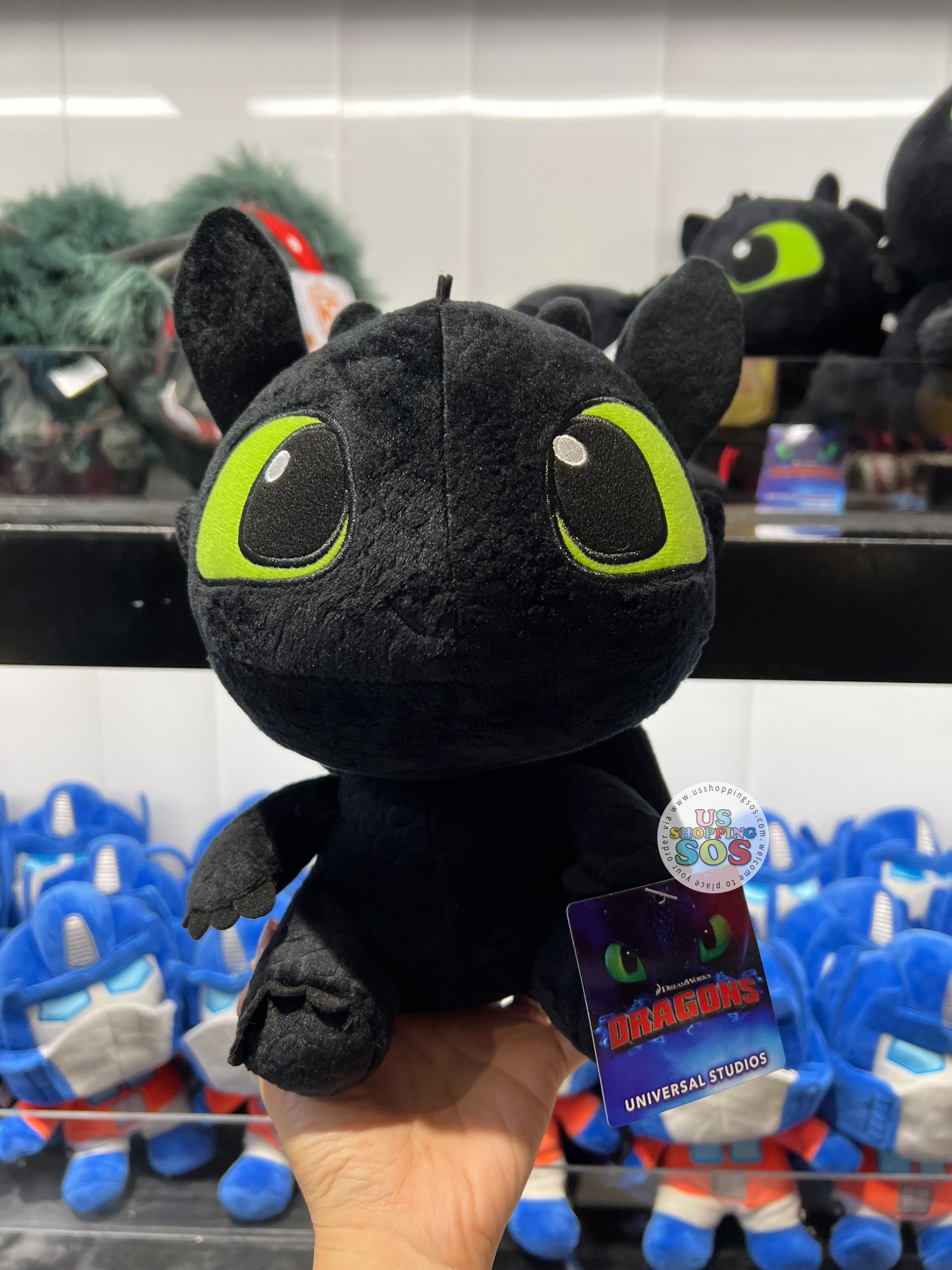 Universal Studios - How to Train Your Dragon - Toothless Plush Toy For Discount