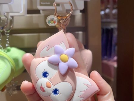 HKDL - Duffy & Friends LinaBell Silicone Pouch & Keychain Online now