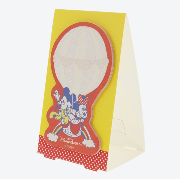 TDR - Mickey & Minnie Mouse Retro and cute! Balloon-themed x Sticky Notes Set Online