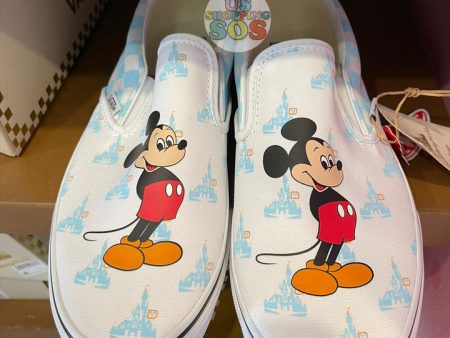 DLR WDW - Disney x Vans - Mickey Mouse Blue Classic Slip-O (Adult) Discount