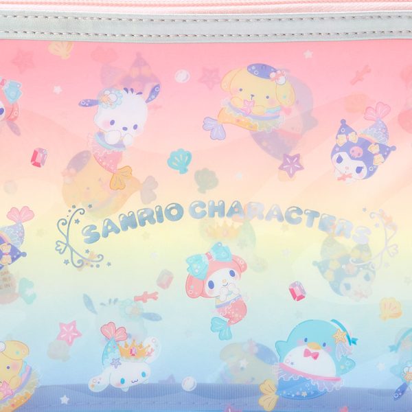 Japan Sanrio - Mermaid Collection x Sanrio Characters Flat Pouch Hot on Sale