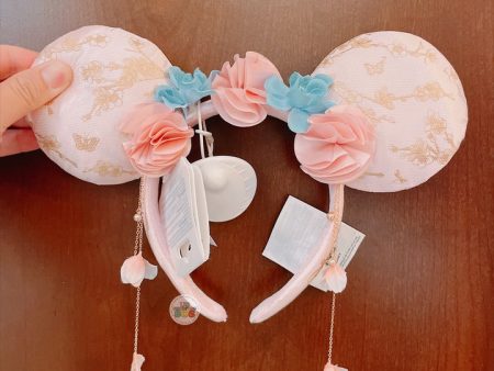 SHDL - Minnie Mouse Mulan Flowers Ears Headband Online Sale