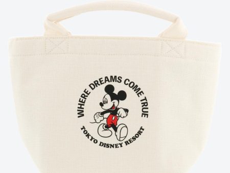 TDR - Tokyo Disneyland Where Dreams Come True   Mickey Mouse  Tableware Series x Insulated Lunch Bag Fashion