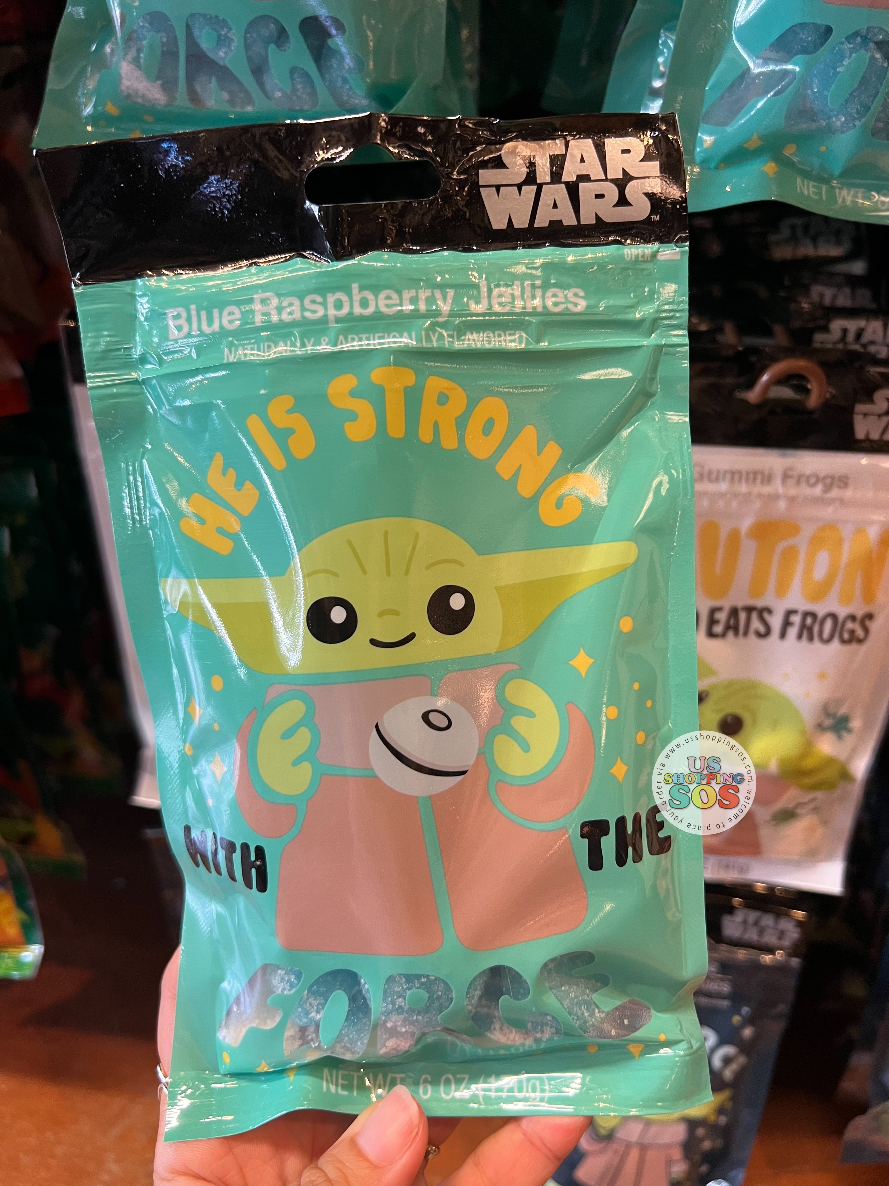 DLR - Star Wars Grogu Blue Raspberry Jellies Sale