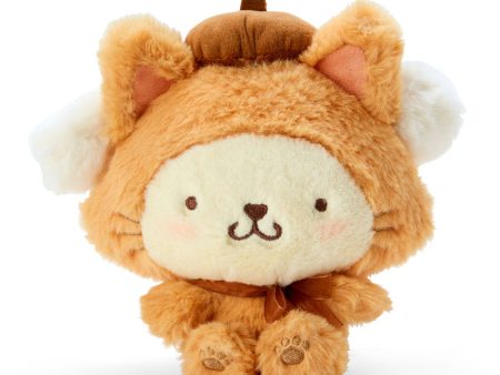 Japan Sanrio - Fluffy Pastel Cat Pompompurin Plush Toy Online