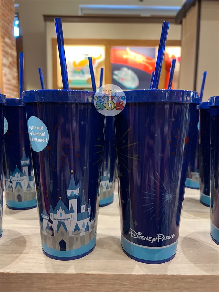 DLR - Disney Parks Castle Light Up Cold Cup Fashion