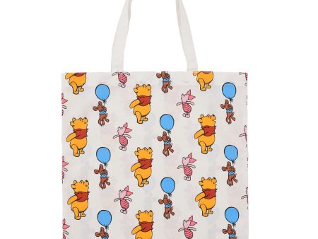 JDS - Winnie the Pooh, Piglet & Roo Flat Tote Bag Online Hot Sale