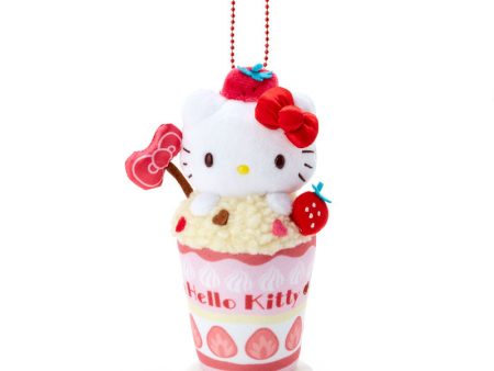 Japan Sanrio -  Sanrio Parfait Design  Series x Hello Kitty Plush Keychain on Sale