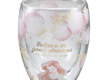 JDS - Summer Princess Tableware x Ariel Double Wall Heat Resistant Glass on Sale