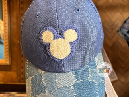 DLR WDW - Mickey Icon Wash Denim Baseball Cap Supply